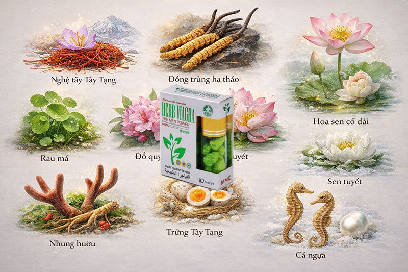 Đừng để nàng thất vọng: Herb Viagra -